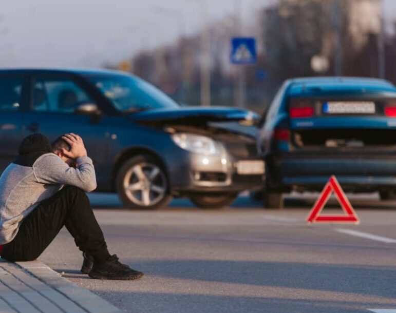 Determining fault in a car accident involves identifying the negligent driver responsible for the crash.